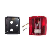 73-87 Standard Tail Light Lens, RH, Reproduction.