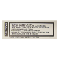 73-79 Jack Base Decal