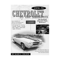 70-75 Chevrolet By The Numbers
