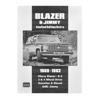 69-82 Blazer & Jimmy Limited Edition Book, 136 Pages