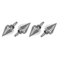 Chrome Spike License Plate Bullet Bolts