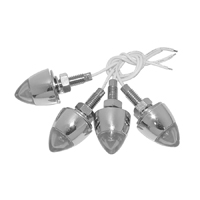 Lighted License Plate Bullet Bolts-Red