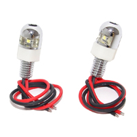 L.E.D Lighted License Plate Bolts, Blue