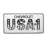 Chevrolet USA #1 License Plate
