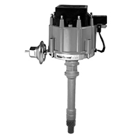 75-87 Petronix HI Performance, HEI V8 Billet Aluminum Electronic Distributor, Black Cap