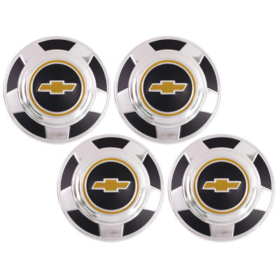 76-87 Chevrolet Truck 1/2 Ton 2WD Hub Cap, Aluminum, 4-Piece Set
