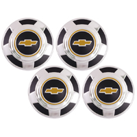 76-87 Chevrolet Truck 1/2 Ton 2WD Hub Cap, Aluminum, 4-Piece Set