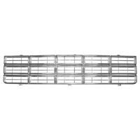 77-79 Chevrolet Chrome Grill without Emblem Provision, Replacement