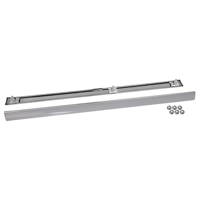 77-80 GMC Truck / Jimmy Center Grill Moldings, Stainless Steel, Pair