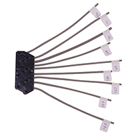 77-81 Power Window Switch Pigtail, 4 Button, 9 Terminal