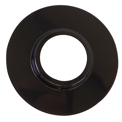 77-87 Interior Handle Escutcheon, Black, Plastic