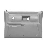 Cheyenne Style, Rear Door Panels W/O Power Windows/Door Locks, Black