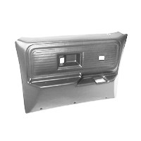 77-80 Rear Door Panels, W/ Power Windows & Door locks, Black