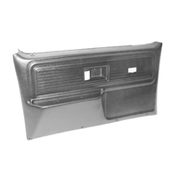 77-80 Cheyenne Front Door Panel W/ Power Window Only, Light Gray