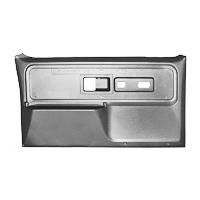 77-80 Silverado Style, Front Door Panels W/ Power Windows & Door Locks, Black