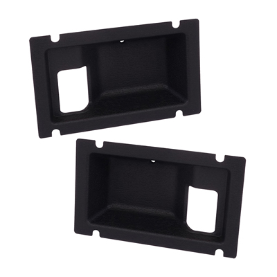 77-80 Chevrolet/GMC Truck Interior Door Handle Cups, Plastic, Pair