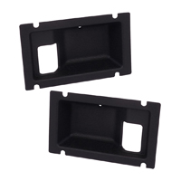 77-80 Chevrolet/GMC Truck Interior Door Handle Cups, Plastic, Pair