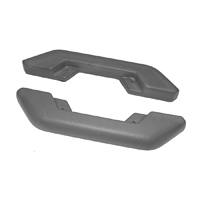 77-80 Sub Crew Cab, Rear Arm Rest, Portola Red, Pair