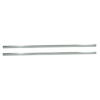 77-87 Front Door Panel Carpet Trim, Stainless Steel