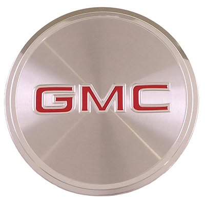 77-87 GMC Truck Rally Hub Cap Emblem, Repro.