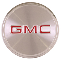 77-87 GMC Truck Rally Hub Cap Emblem, Repro.