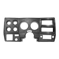 78-80 Dash Instrument Bezel, Black, W/AC