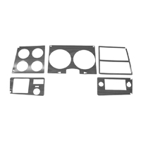 78-80 Dash Instrument Bezel Insert, Walnut Grain