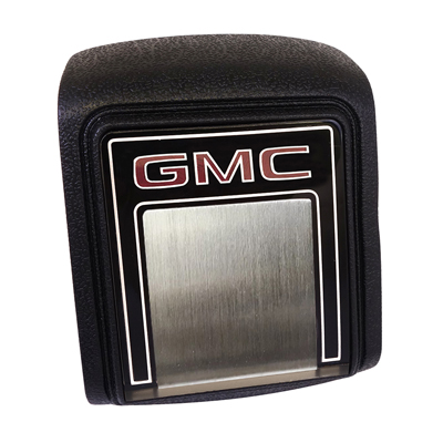 78-87 GMC Horn Cap, Deluxe/Small, Silver and Black