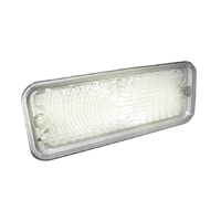 75-80 Clear Park Light Lens, LH, Diffused, Reproduction