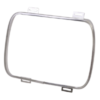 80-87 Rectangular Headlight Retaining Ring, Reproduction,  W/ SHL, LH or RH