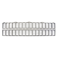 81-82 Chevrolet Grill Silver Replacement