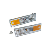 81-87 Custom Clear Front Side Marker Lights, Pair