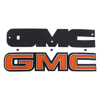 81-87 GMC Truck, 81-89 GMC Jimmy, Crew, Dually Tailgate Emblem 