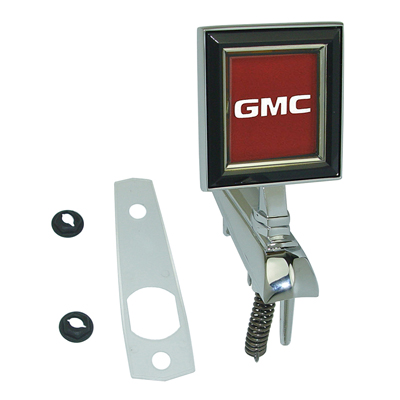 81-87 GMC Truck Hood Ornament w/ Gasket & Fasteners