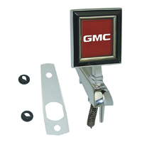 81-87 GMC Truck Hood Ornament w/ Gasket & Fasteners