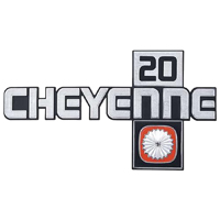 81-87 Chevrolet Truck Front Fender Emblems, 