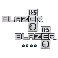 81-91 Blazer Front Fender Emblem, 