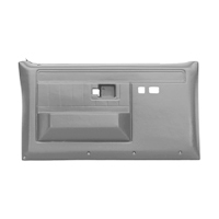 81-87 Front Door Panels W/ Power Windows & Door Locks, Black