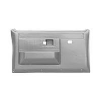 81-87 Front Door Panels W/ Power Windows Only, Black