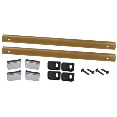 81-87 Chevrolet/GMC Truck Door Pull Strap, Cover, Retainer Plate & Screw Kit, Saddle, LH & RH