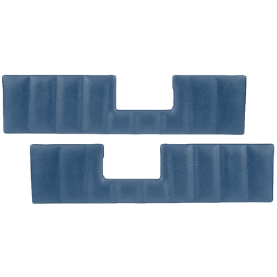 81-87 Chevrolet Truck Door Panel Inserts, Vinyl Blue, Pair