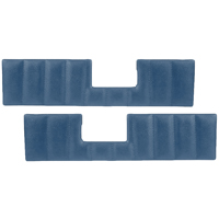 81-87 Chevrolet Truck Door Panel Inserts, Vinyl Blue, Pair
