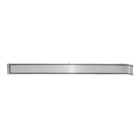 81-87 Chevrolet/GMC Dash Applique, Brushed Aluminum, w/o A/C