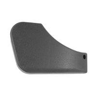 81-87 Bench Seat Hinge Cover, RH Black