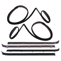 81-87 Chevrolet / GMC Truck Door Window Anti-Rattle & Channel Kit