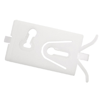 81-87 Truck Rear Cab Center Molding Clip, Plastic