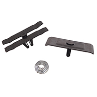 81-87 Chevrolet/GMC Truck, 81-89 Chevrolet/GMC Crew Cab Lower Bedside Corner Molding Clip Kit