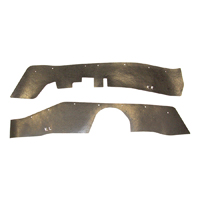 81-87 4x4 Front Inner Fender/ A-Arm Splash Shield Set