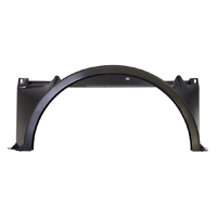 81-91 Chevrolet/GMC Truck Upper Radiator Fan Shroud, Small Block  w/ AC