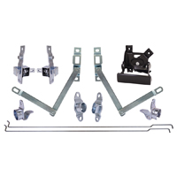 81-87 Fleetside Tailgate Latch & Support Link Set